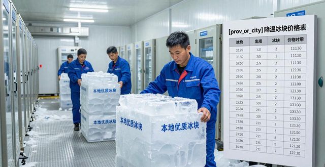 珠海降温冰块多少钱一吨？本地制冰厂报价来了
