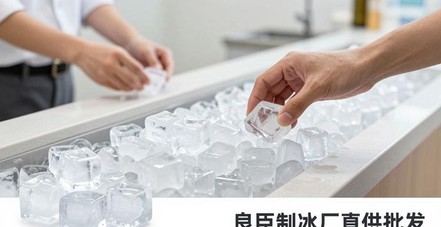 珠海食用冰销售 良臣制冰厂直供批发