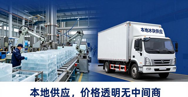 工业冰块选珠海本地供应，价格透明无中间商