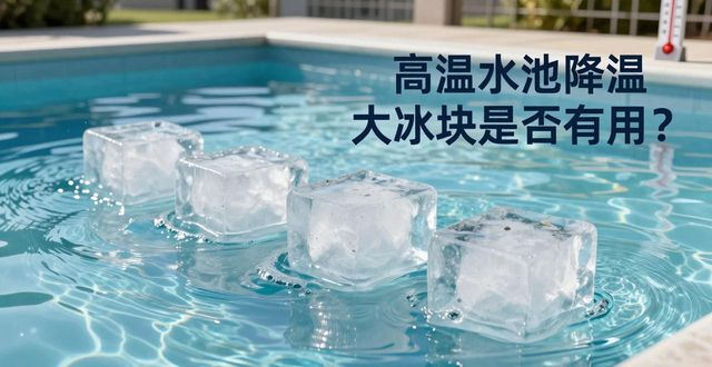 珠海高温水池降温大冰块，到底管不管用？
