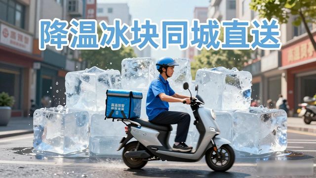 降温冰块同城直送 珠海大冰块解决高温难题